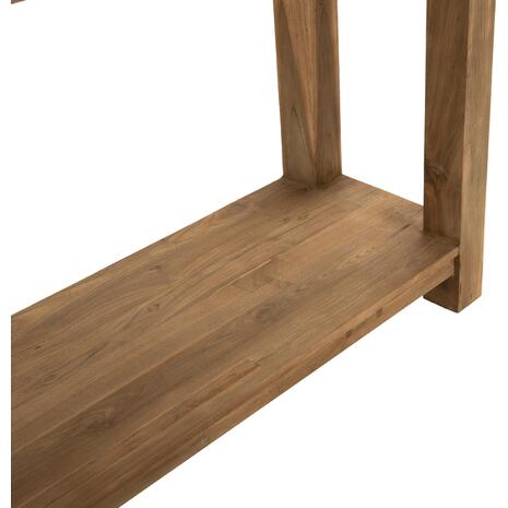 ΚΟΝΣΟΛΑ ΧΩΡΙΣ ΣΥΡΤΑΡΙ ΑΠΟ ΑΝΑΚΥΚΛΩΜΕΝΟ ΞΥΛΟ ΤΕΑΚ HM9554 240x45x91Υεκ.