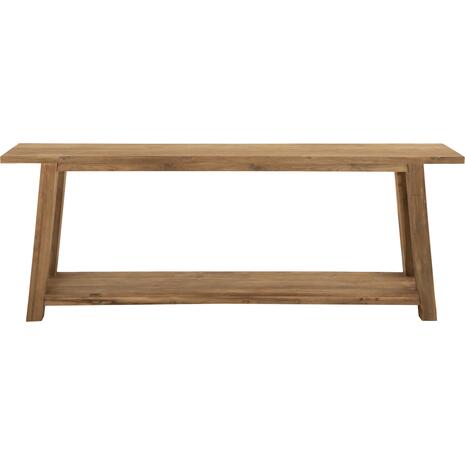 ΚΟΝΣΟΛΑ ΧΩΡΙΣ ΣΥΡΤΑΡΙ ΑΠΟ ΑΝΑΚΥΚΛΩΜΕΝΟ ΞΥΛΟ ΤΕΑΚ HM9554 240x45x91Υεκ.