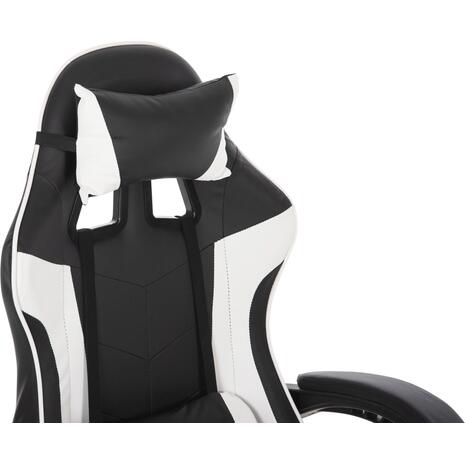 ΠΟΛΥΘΡΟΝΑ GAMING HM1185.03 ΣΕ ΧΡΩΜΑ ΜΑΥΡΟ-ΛΕΥΚΟ 3x61x121Y εκ.