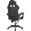 ΠΟΛΥΘΡΟΝΑ GAMING HM1185.03 ΣΕ ΧΡΩΜΑ ΜΑΥΡΟ-ΛΕΥΚΟ 3x61x121Y εκ.