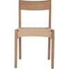 ΚΑΡΕΚΛΑ PONTUS HM9322.11 RUBBERWOOD ΜΕ ΚΑΘΙΣΜΑ ΣΧΟΙΝΙ- ΦΥΣΙΚΟ 47X52X80Υεκ.