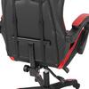 ΠΟΛΥΘΡΟΝΑ GAMING EFFRON HM1186.01 PU ΜΑΥΡΟ ΚΟΚΚΙΝΟ 64x61x118Yεκ. (Μαύρο)