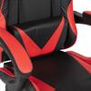 ΠΟΛΥΘΡΟΝΑ GAMING EFFRON HM1186.01 PU ΜΑΥΡΟ ΚΟΚΚΙΝΟ 64x61x118Yεκ. (Μαύρο)