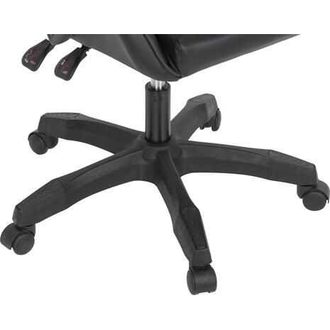 ΠΟΛΥΘΡΟΝΑ GAMING EFFRON HM1186.02 PU ΣΕ ΜΑΥΡΟ ΧΡΩΜΑ 64x61x118Yεκ. (Μαύρο)