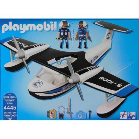 Playmobil City Action Αστυνομικό Υδροπλάνο 4445