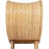 ΠΟΛΥΘΡΟΝΑ CURVY LOUNGE HM9645.01 ΑΠΟ RATTAN ΣΕ ΦΥΣΙΚΗ ΑΠΟΧΡΩΣΗ 63x128x97Y εκ.