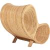 ΠΟΛΥΘΡΟΝΑ CURVY LOUNGE HM9645.01 ΑΠΟ RATTAN ΣΕ ΦΥΣΙΚΗ ΑΠΟΧΡΩΣΗ 63x128x97Y εκ.