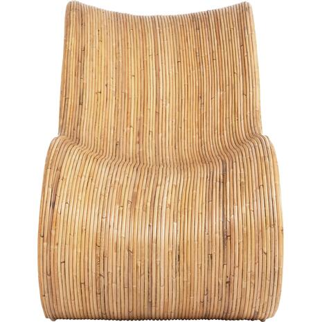 ΠΟΛΥΘΡΟΝΑ CURVY LOUNGE HM9645.01 ΑΠΟ RATTAN ΣΕ ΦΥΣΙΚΗ ΑΠΟΧΡΩΣΗ 63x128x97Y εκ.