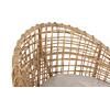 ΠΟΛΥΘΡΟΝΑ ENTO HM9814 RATTAN ΣΕ ΦΥΣΙΚΟ-ΛΕΥΚΟ ΜΑΞΙΛΑΡΙ 103x92x81Yεκ.