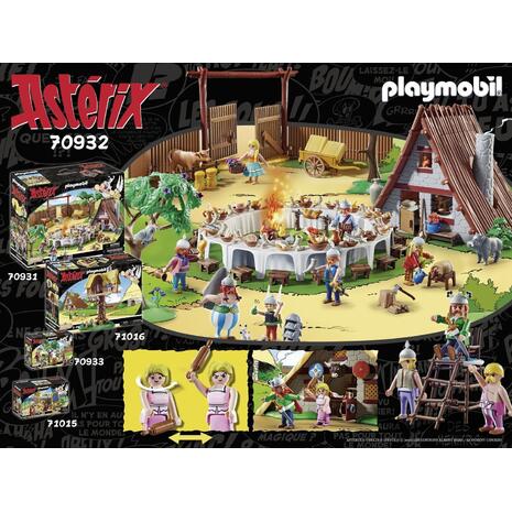 Playmobil Asterix  Η Καλύβα Του Αρχηγού Μαζεστίξ 70932