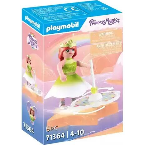 Playmobil Princess Magic Πριγκίπισσα Του Ουράνιου Τόξου Με Σβούρα (71364)