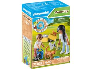 Playmobil Country Οικογένεια Με Γατούλες (71309)