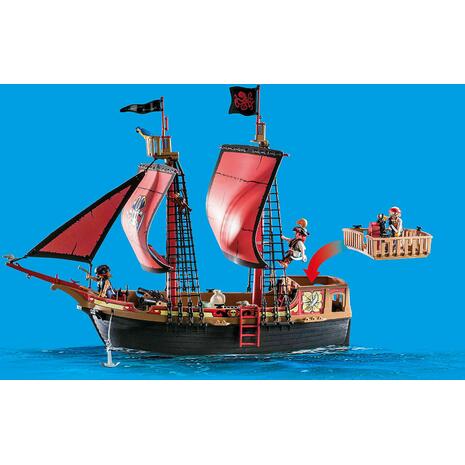 Playmobil Pirates Πειρατική Ναυαρχίδα (70411)