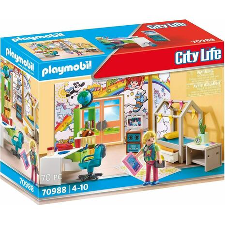 Playmobil City Life Μοντέρνο Εφηβικό Δωμάτιο (70988)