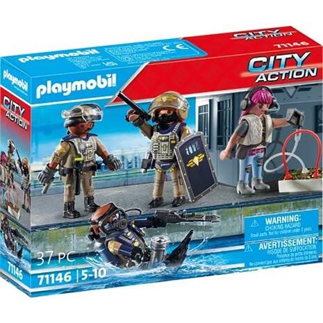 Playmobil City Action Ομάδα Ειδικών Δυνάμεων (71146)