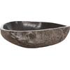 ΝΙΠΤΗΡΑΣ STONE SINK ΛΑΞΕΥΜΕΝΗ ΠΕΤΡΑ ΓΚΡΙ ΑΠΟΧΡΩΣΗ HM4193 55x44x16Υ εκ.
