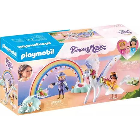 Playmobil Princess Magic Πήγασος Και Πριγκίπισσες Του Ουράνιου Τόξου (71361)