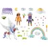 Playmobil Princess Magic Πήγασος Και Πριγκίπισσες Του Ουράνιου Τόξου (71361)