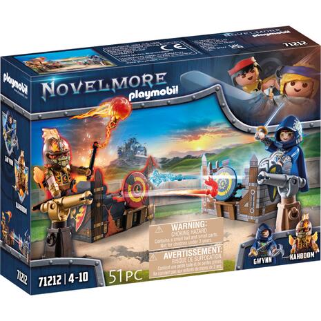 Playmobil Novelmore Burnham Raiders-Ιππότης & Άλογο Της Φωτιάς (71213)