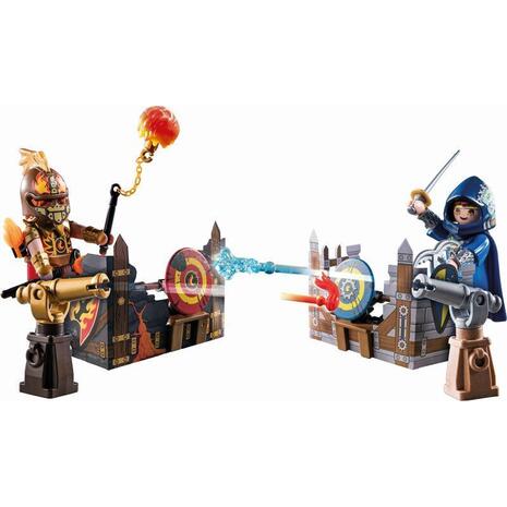 Playmobil Novelmore Burnham Raiders-Ιππότης & Άλογο Της Φωτιάς (71213)