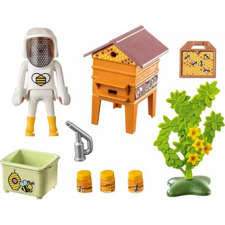 Playmobil Country Μελισσοκόμος Με Κηρήθρες (71253)