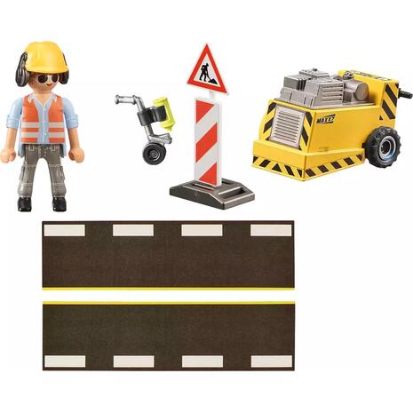 Playmobil City Action Οδικά Έργα (71185)