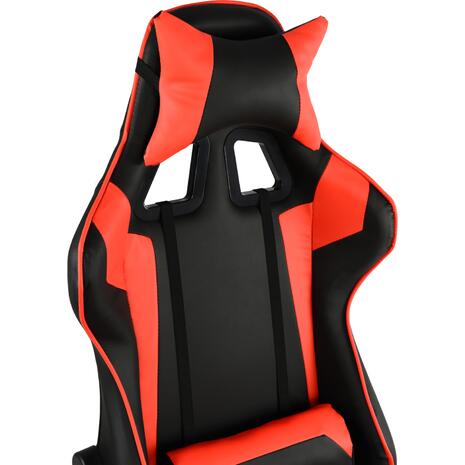 ΠΟΛΥΘΡΟΝΑ GAMING ZAYN HM1056.01 ΜΑΥΡΟ-ΚΟΚΚΙΝΟ PU 67x70x134 εκ.