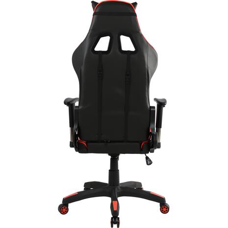 ΠΟΛΥΘΡΟΝΑ GAMING ZAYN HM1056.01 ΜΑΥΡΟ-ΚΟΚΚΙΝΟ PU 67x70x134 εκ.