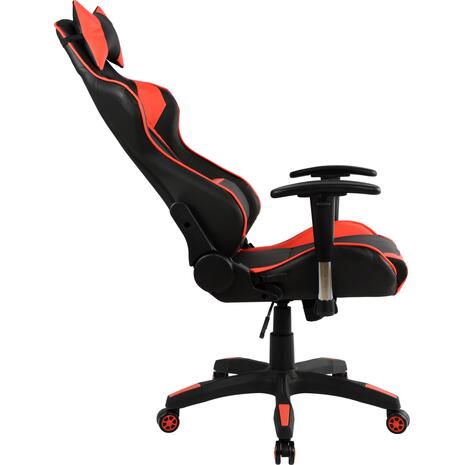 ΠΟΛΥΘΡΟΝΑ GAMING ZAYN HM1056.01 ΜΑΥΡΟ-ΚΟΚΚΙΝΟ PU 67x70x134 εκ.