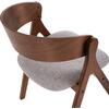 ΚΑΡΕΚΛΑ NEKKER HM9739.01 RUBBERWOOD ΣΕ ΚΑΡΥΔΙ-ΜΠΕΖ ΥΦΑΣΜΑ ΚΑΘΙΣΜΑ 56x55x78Yεκ. (σετ 2 τεμαχίων)