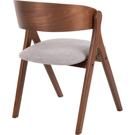 ΚΑΡΕΚΛΑ NEKKER HM9739.01 RUBBERWOOD ΣΕ ΚΑΡΥΔΙ-ΜΠΕΖ ΥΦΑΣΜΑ ΚΑΘΙΣΜΑ 56x55x78Yεκ. (σετ 2 τεμαχίων)