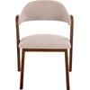 ΚΑΡΕΚΛΑ RIDER HM9734.02 RUBBERWOOD ΣΕ ΚΑΡΥΔΙ-ΥΦΑΣΜΑ ΕΚΡΟΥ 59x59x83Yεκ. (σετ 2 τεμαχίων)