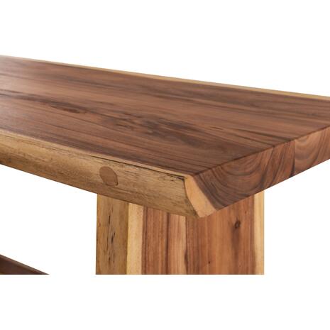 ΤΡΑΠΕΖΙ ΤΡΑΠΕΖΑΡΙΑΣ EGON HM9490 ΜΑΣΙΦ ΞΥΛΟ SUAR 7,5εκ.TOP-ΦΥΣΙΚΟ 200x100x80Υεκ.