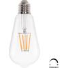 ΛΑΜΠΤΗΡΑΣ HM4188.01 LED FILAMENT 8W E27 DIMMABLE 3000K ΔΙΑΦΑΝΟΣ