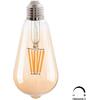 ΛΑΜΠΤΗΡΑΣ HM4188.02 LED FILAMENT 8W E27 DIMMABLE 3000K GOLD