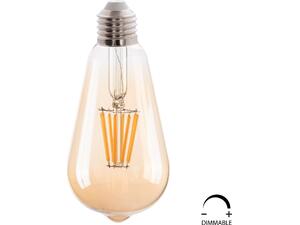 ΛΑΜΠΤΗΡΑΣ HM4188.02 LED FILAMENT 8W E27 DIMMABLE 3000K GOLD