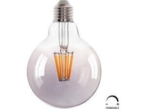 ΛΑΜΠΤΗΡΑΣ GLOBO LED FILAMENT 8W E27 3000K ΦΙΜΕ DIMMABLE HM4050.03