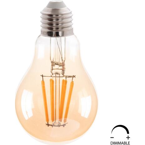 ΛΑΜΠΤΗΡΑΣ HM4045 LED FILAMENT 8W E27 3000K GOLD DIMMABLE