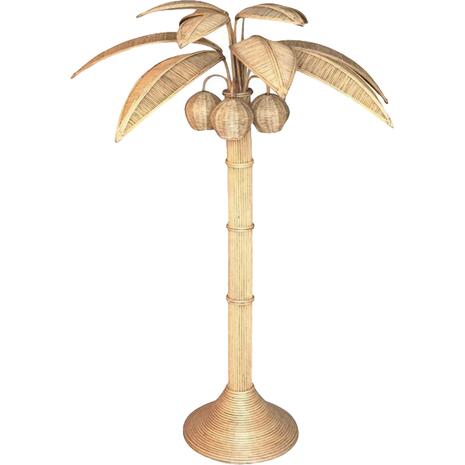 ΔΙΑΚΟΣΜΗΤΙΚΟ ΔΕΝΤΡΟ COCOON HM4317 τ.ΚΟΚΟΦΟΙΝΙΚΑ ΑΠΟ ΦΥΣΙΚΟ RATTAN Φ132x237Yεκ.