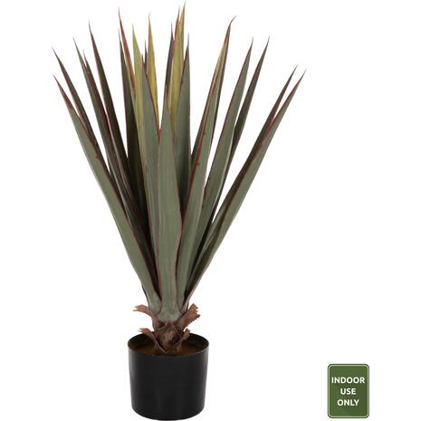 ΔΙΑΚΟΣΜΗΤΙΚΟ ΣΥΝΘΕΤΙΚΟ ΦΥΤΟ HM7985 SISAL AGAVE ΣΕ ΓΛΑΣΤΡΑ  Φ13,5x13-76Υεκ.