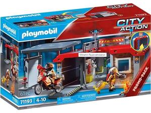 Playmobil City Action Πυροσβεστικός Σταθμός (71193)