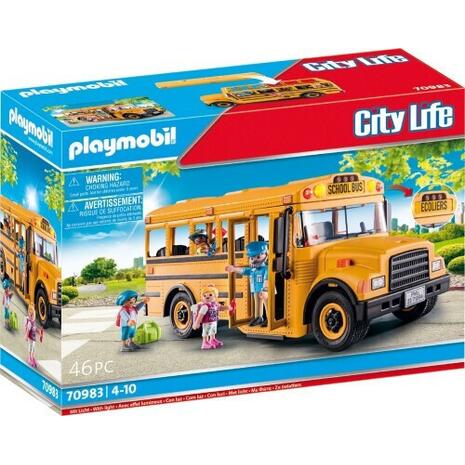 Playmobil City Life Σχολικό Λεωφορείο Με Μαθητές (70983)