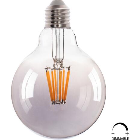 ΛΑΜΠΤΗΡΑΣ GLOBO LED FILAMENT 8W E27 3000K ΦΙΜΕ DIMMABLE HM4050.03