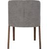 ΚΑΡΕΚΛΑ RADDER HM9749 RUBBERWOOD ΣΕ ΚΑΡΥΔΙ-ΓΚΡΙ ΥΦΑΣΜΑ 50x53x77Υεκ. (σετ 2 τεμαχίων)