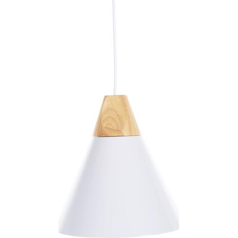 ΦΩΤΙΣΤΙΚΟ ΟΡΟΦΗΣ ΚΡΕΜΑΣΤΟ HM4144 ΛΕΥΚΟ ΜΕΤΑΛΛΙΚΟ ΚΑΠΕΛΟ 24,5x24,5x113Υεκ.