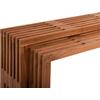 ΤΡΑΠΕΖΙΑ ΣΑΛΟΝΙΟΥ ΣΕΤ 2ΤΜΧ NYA HM9828 ΜΑΣΙΦ ΞΥΛΟ TEAK ΣΕ ΦΥΣΙΚΟ  110x30x46Υεκ.