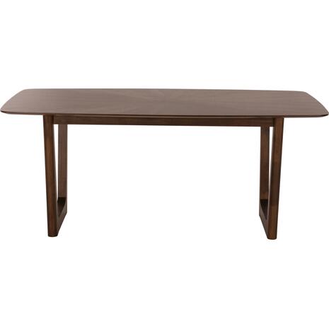 ΤΡΑΠΕΖΙ ΤΡΑΠΕΖΑΡΙΑΣ RINER ΟΡΘΟΓΩΝΙΟ HM9745 MDF ΜΕ ΚΑΠΛΑΜΑ ΚΑΡΥΔΙΑΣ 180x90x76εκ.