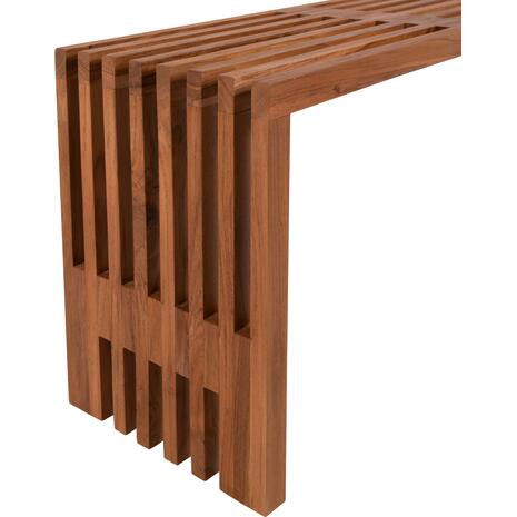 ΠΑΓΚΑΚΙ NYA HM9829 ΜΑΣΙΦ ΞΥΛΟ TEAK ΣΕ ΦΥΣΙΚΟ 139,5x34,5x48,5Υεκ.