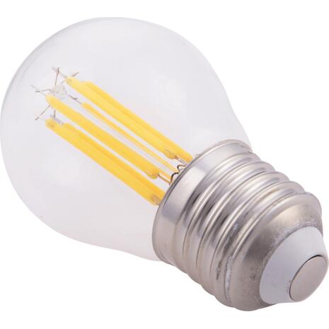 ΛΑΜΠΤΗΡΑΣ HM4046.01 LED FILAMENT 6W E27 3000K ΔΙΑΦΑΝΟ DIMMABLE