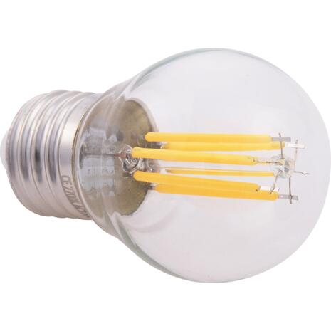 ΛΑΜΠΤΗΡΑΣ HM4046.01 LED FILAMENT 6W E27 3000K ΔΙΑΦΑΝΟ DIMMABLE